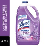 Lysol® Nettoyant Multi Surface Pourable - Puissance & FreshTM Lavande, 4.26 L