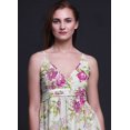 thumbnail image 3 of Bimba Robe Longue Maxi à Bretelles Spaghetti Ajustables à Imprimé Floral, Tenue de Plage d'Été - XX-Grand, 3 of 5