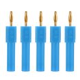 thumbnail image 2 of Fiche Banane Convertisseur, Fiche Banane Convertisseur, 5 Pcs Fiches Banane à Vis 4 mm 2 mm vers 4 mm Fiche Banane Convertisseur Connecteur de Haut-Parleur Banane, Multimètres, 2 of 8