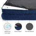 thumbnail image 3 of BEDSURE Orthopedic Dog Bed for Extra Large Dogs - XL Waterproof Dog Bed Medium, Foam Sofa with Removable Washable Cover, Waterproof Lining and Nonskid Bottom Couch, Pet Bed, 3 of 6
