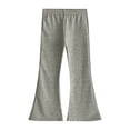 thumbnail image 1 of Fall Baby Clothes Girl Gymnastic Sweats Bottoms Solid Color Wide Leg Pants Fashionable Casual Pants, 1 of 5