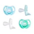 thumbnail image 1 of Tommee Tippee Ultra-Light Silicone Pacifier, Symmetrical One-Piece Design, BPA-Free Silicone Binkies, 0-6m, 4 Count, 1 of 6
