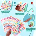 thumbnail image 4 of Langgg 10piece Durable And Easy To Peel Letter Stickers For Educational Supplies Innovative Gift Paper, 4 of 6