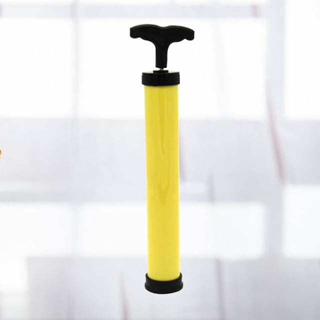 WASHWEPE Hand Pump Vacuum Chuck Yellow Air Compression Pump For Bags Adults 1Set