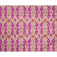 thumbnail image 4 of oneOone Polyester Lycra Fabric Stripe & Swirl Ikat Printed Fabric 1 Yard 56 Inch Wide, 4 of 4