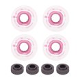 thumbnail image 2 of Roue de Planche à Roulettes, Roues de Longboard 60 mm Apparence Exquise Matériau PU pour Longboard pour Planche à Roulettes Noir,Rouge,Bleu Ciel,Saphir,Vert,Violet,Rose,Rose Rouge,Blanc,Jaune, 2 of 7