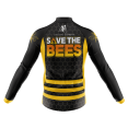 thumbnail image 2 of Chandail de Cyclisme à Manches Longues Save The Bees pour Hommes - 3TG, 2 of 3