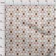 thumbnail image 3 of oneOone Polyester Spandex Peach Fabric Geometric Sewing Craft Projects Fabric Prints By Yard 56 Inch Wide, 3 of 4