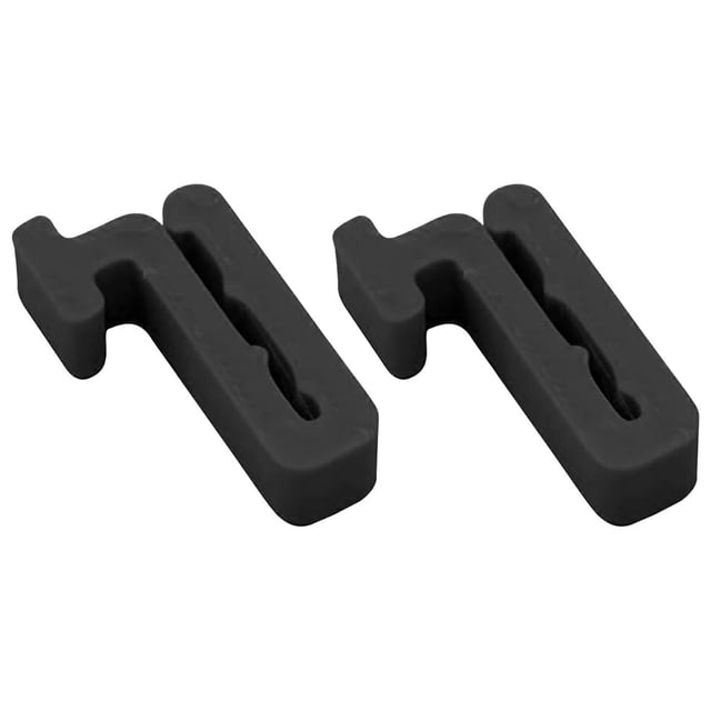 Mask Holder Ski Helmet Snowboard Helmet Holder 2 Pieces Black