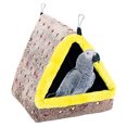 thumbnail image 3 of Becaristey Cotton Shed Hideaway Hut For Macaws Thick And Warm Creating Shelter For Macaws Adding Velvet internal black 1Set, 3 of 6