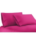 thumbnail image 3 of Bassano 1800 Series Embossed Deep Pocket Sheet Set - Super Soft & Wrinkle Free - Luxurious Bed Sheets Set (Full, Hot Pink), 3 of 3
