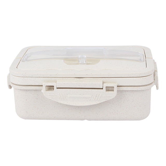 Amzcrzy Lunch Box forWomen Double-Layer Bento Box Japanese-Style Microwave Lunch Box Office Worker Reducing Meal Divided Lunch Box Lunch Basket Meal Prep Containers Lunch Box Bento Box