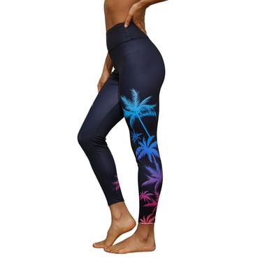 Charmo Pantalon de Bain pour Femmes Taille Haute Pantalon de Bain Leggings de Bain Collants de Bain