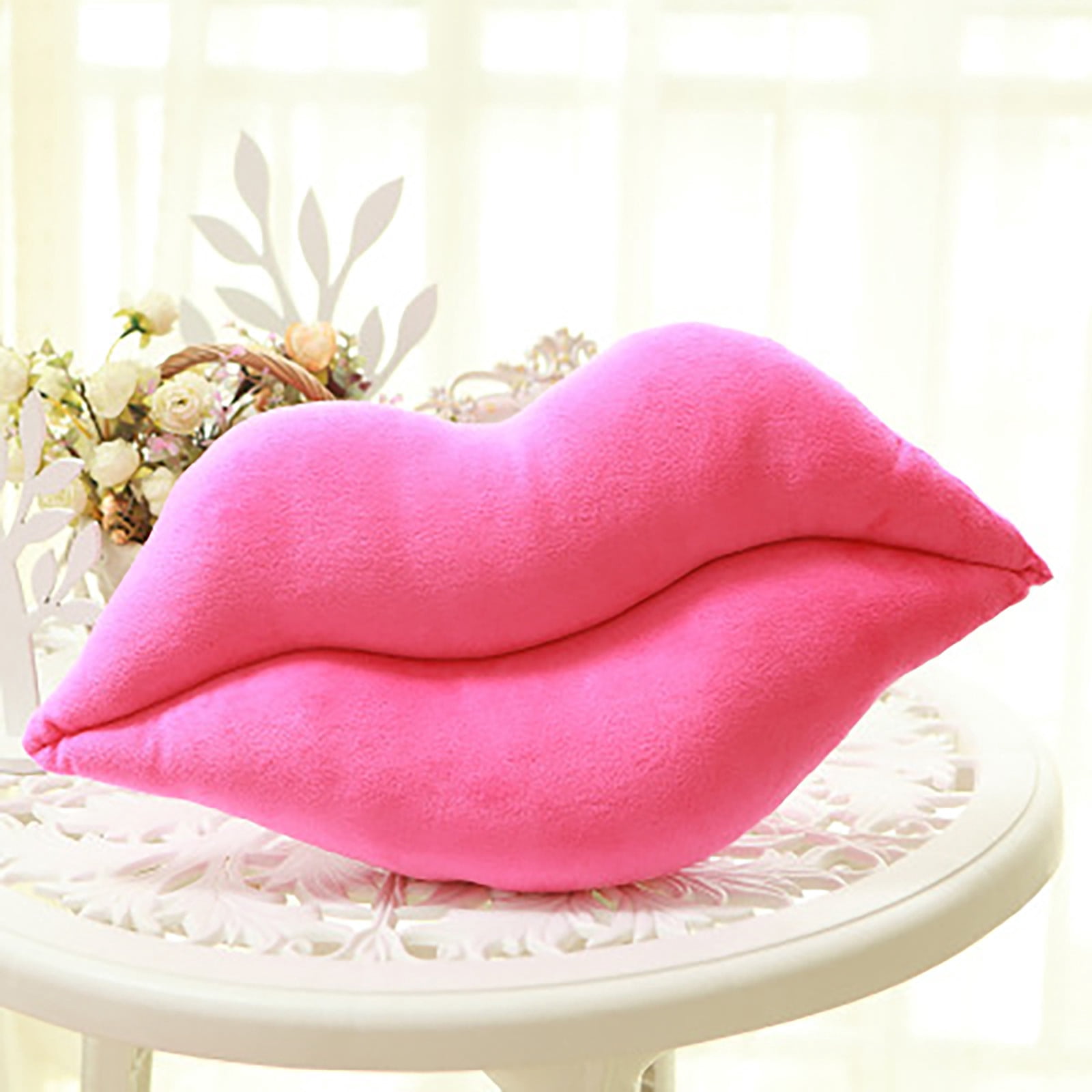 TIMIFIS Coussin de la Saint-Valentin Cœur d'Amour Rouge Décorations pour la Maison Housse de Coussin pour Canapé