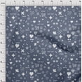 thumbnail image 4 of oneOone Rayon Violet Fabric Doodle Sewing Craft Projects Fabric Prints By Yard 56 Inch Wide, 4 of 4