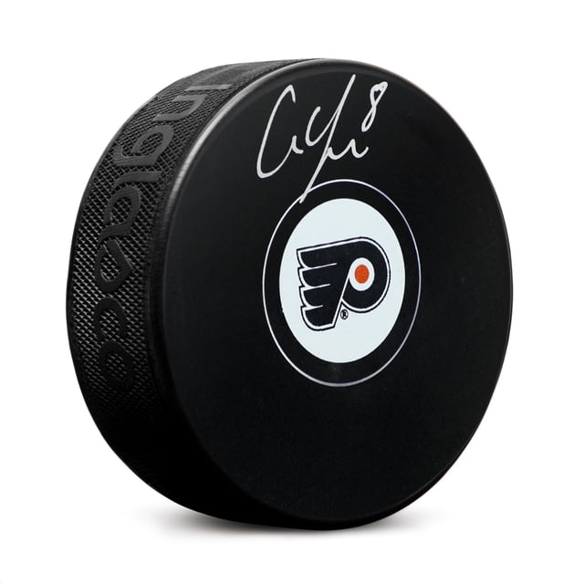 Cam York Autographed Philadelphia Flyers Hockey Puck