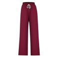 thumbnail image 4 of Pantalons pour Femmes, Pantalons Larges à Rayures Imprimées à Cordon de Serrage pour Femmes, 4 of 4