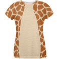 thumbnail image 1 of Halloween Giraffe Costume All Over Womens T Shirt, 1 of 2