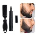 thumbnail image 3 of Eyebrows Beard Pen Filler Beard Brush for Men Sweat Proof Black, 3 of 8