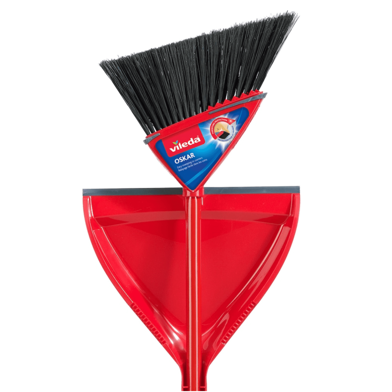 Vileda Oskar Broom with Dustpan