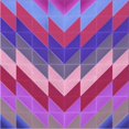 thumbnail image 1 of Ahgly Company Tapis d'Intérieur Lavable en Machine Carré Transitionnel Moyen Violet Rouge Rose, 7 Pieds Carré, 1 of 7