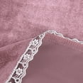 thumbnail image 3 of Gift TIMIFIS Pinks Women Fleece Robe Short Plush Robes for Womens With Hood Soft Warm Spa Bathrobe Soft Fuzzy Bathrobe Spa Robe Winter Warm Pajamas Shower NightgownHot !, 3 of 6