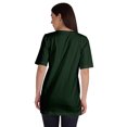 thumbnail image 3 of Inkmeso T-Shirt Basique en Coton à Col Rond pour Femmes Coupe Ample Décontracté Long Haut d'Entraînement, 3 of 8