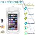 thumbnail image 4 of Waterproof Phone Pouch Case, Universal Waterproof Cell Phone Bag/Holder for with Neck Lanyard, 4 of 5