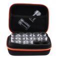 thumbnail image 4 of Essential s Storage Travel up Rhinestones Case Holder Organizer Orange, 4 of 8