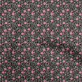 thumbnail image 1 of oneOone Tissu Polyester Spandex Rose Matériel de Robe Florale Tissu Imprimé Tissu au Mètre 56 Pouces de Large, 1 of 4