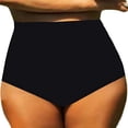 thumbnail image 1 of Women‘s High Waist Bikini Bottoms Plus Size, 1 of 3