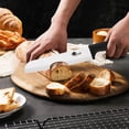thumbnail image 4 of Ceramic Knife Set Kitchen Knives Set for Household Fruit Knives with Sheath 6" Bread Knife 5" Utility Knife 4" Fruit Knife 3" Paring Knife + One Peeler Rust Free Proof, 4 of 6