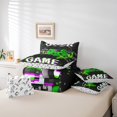 thumbnail image 5 of Green Gaming Headsets 7 Piece Comforter Set Full Bed in a Bag,Pc Gamer Bedding Sets Video Game Sheet Set with Comforter, 5 of 5
