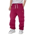 thumbnail image 2 of Boys' Jogger Sweatpants Kids Drawstring Athletic Performance Jogger Pants with Pockets, 2 of 6