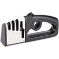 thumbnail image 1 of Versatile Knife Sharpener, 4-in-1 Multi-function Quick Sharpener with Scissors Sharpener, Fast Sharpening for Bone Cutter, Fruit Knife, Non-slip Rubber Base for Kitchen And Outdoor Use, 1 of 5