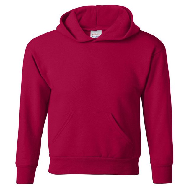 Hanes Youth Comfortblend Ecosmart Hooded Pullover Fleece
