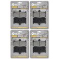 thumbnail image 1 of Niche Front Brake Pad for Triumph T2021221 Semi-Metallic Motorcycle 4 Pack 519-KPA2637D, 1 of 5