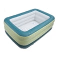 thumbnail image 2 of Inflatable Swimming Pool, Premium Thickened PVC Family Blow Up Pool for Kids Adults, with Repair Patch, Foldable Design for Backyard Outdoor Garden Water Play, 2 of 7