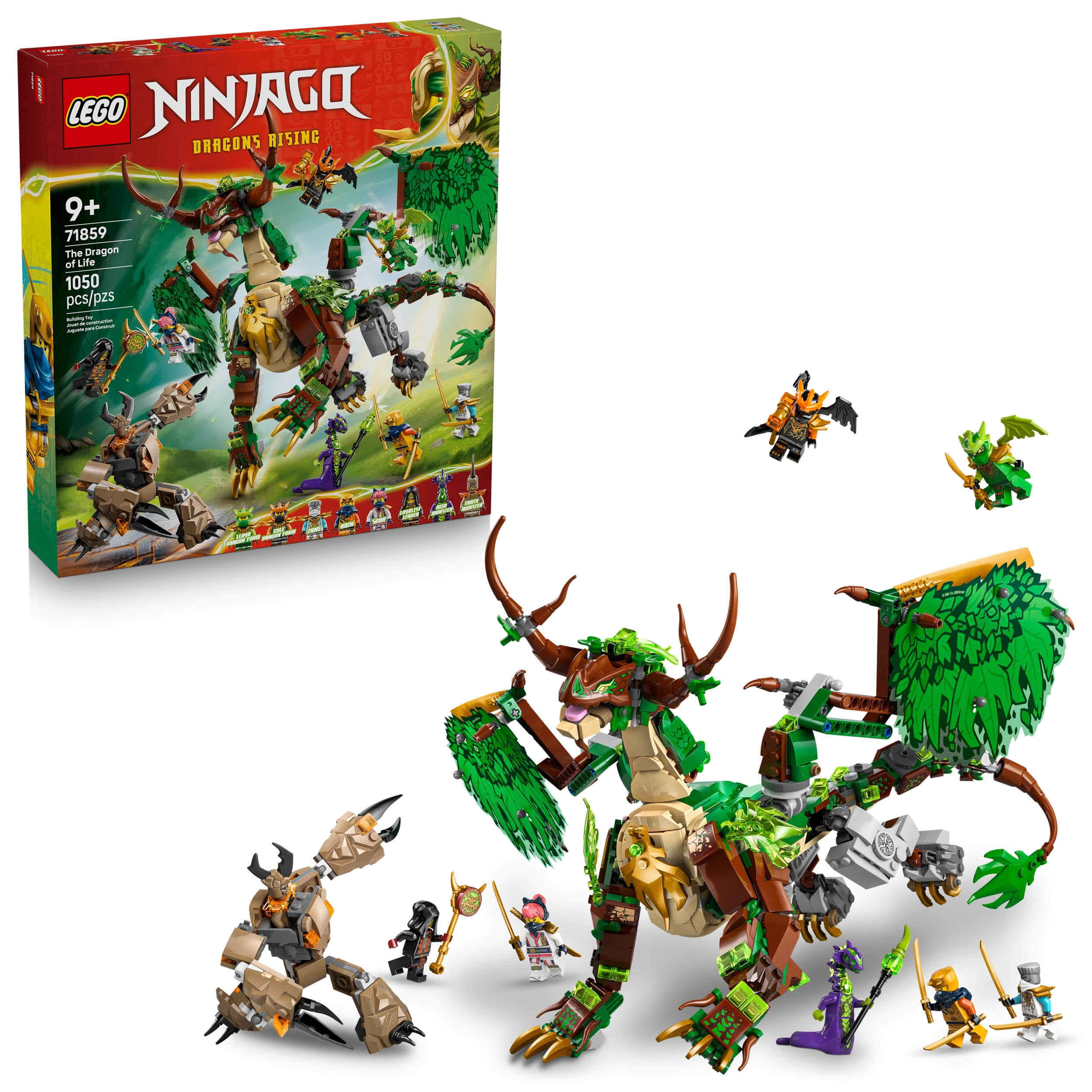 LEGO NINJAGO Le Dragon de la Vie, Jouet Dragon 71859