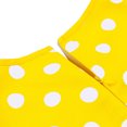 thumbnail image 5 of Jusqu'à 65 % de Rabais! Robes d'Été Mode pour Femmes 2024 Grande Taille Col en V Manches Courtes Épaules Dénudées Taille Élastique Grande Robe, 5 of 5