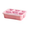 thumbnail image 2 of UsTZtai under $5 4-Compartment Snack Box, Plastic Food Storage Container with Lid, Kids Lunch Box for School Picnic, 2 of 6