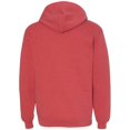 thumbnail image 4 of Fruit Of The Loom Mens Sofspun Hooded Sweatshirt, 2XL, Cardinal, 4 of 8