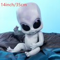 thumbnail image 2 of Poupée Alien Bébé Réaliste en Vinyle Dur 14 Pouces/35cm, Vinyle Détaillé à la Main, 2 of 4