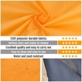 thumbnail image 4 of Outdoor camping mat waterproof and convenient foldable picnic mat lawn moisture-proof mat polyester plaid beach mat-Easily Fits into Small Bag, Washable Quick Dry Compact Beach Mat, 4 of 5