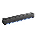 thumbnail image 1 of facefd V-196 Computer Speaker Bar Stereo Subwoofer Music Player Bass Surround Sound Box 3.5mm Audio Input For PC Laptop Black, 1 of 6