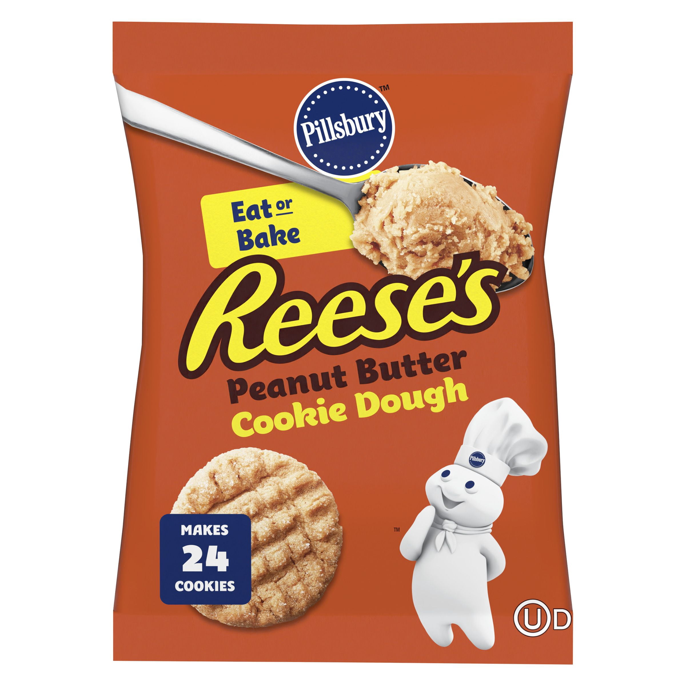 Pillsbury Prêts à cuireMC Reese's Beurre d'arachide Pâte à biscuits