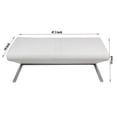 thumbnail image 2 of Banc Zen Canadien Sans Dossier Blanc, 2 of 3