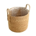 thumbnail image 2 of koolsoo Housse de Pot de Fleurs Ornement Panier de Jardinière Tressé pour Balcon Salon Étagère L, 2 of 9