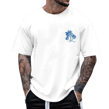 Ketyyh-chn99 Mens Shirt 2024 Solid Color Basic Shirt Men's and Big Men's Comfor tsoft Long Sleeve Tee White,L
