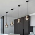 thumbnail image 4 of Labymos CalmGeek AC110-120V 40W(Max.) Industrial Retro Style Pendant Light Ceiling Lamp E26 Base Socket Holder, 4 of 8